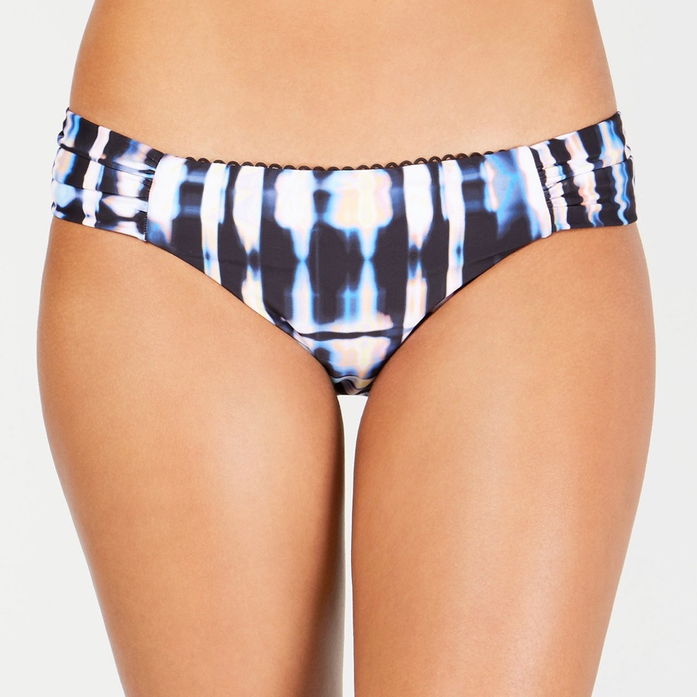 Lucky Brand Canton Shirred Hipster Bikini Bottom